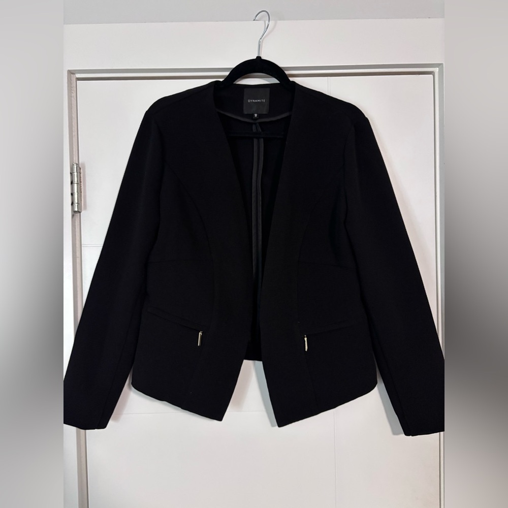 Dynamite Blazer Black Size Large